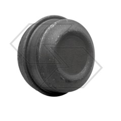 52 mm diameter galvanised hub cap for agricultural machinery | NewgardenAgri.com