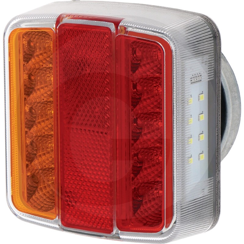 Right rear replacement light for agricultural machine