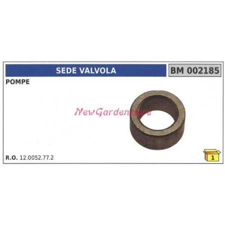 Sede valvola UNIVERSALE pompa Bertolini 002185 | NewgardenAgri.com