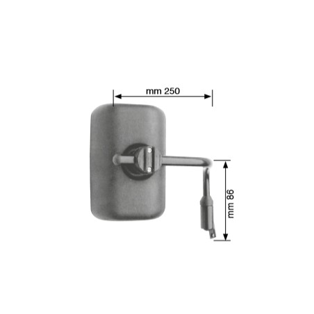 Linker Rückspiegel für MERLO Landmaschinen und verschiedene Traktoren