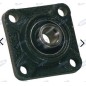 Self-aligning square flange bracket UCF 208 for agricultural tractor 07463