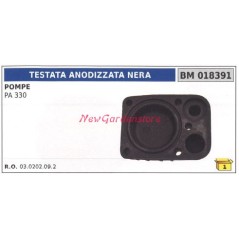 Cabeza de bomba UNIVERSAL anodizada negra Bertolini PA 330 018391 | NewgardenAgri.com