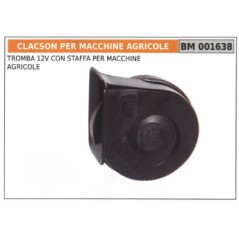 Tromba 12V con staffa per macchine agricole codice 001638 | NewgardenAgri.com