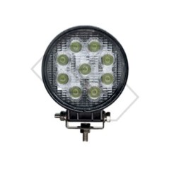 2000 lumen led work beacon round headlight for agricultural tractor | NewgardenAgri.com