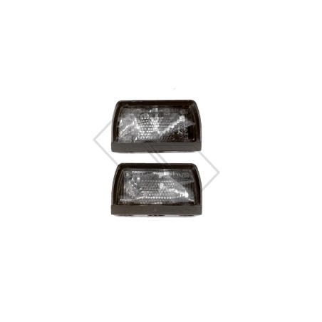 Number plate light WITHOUT LAMP for agricultural tractor set of 2 lights | NewgardenAgri.com