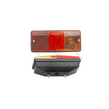 Rear light 160X70X60mm NEWGARDENSTORE for farm tractor cab A08214 | NewgardenAgri.com