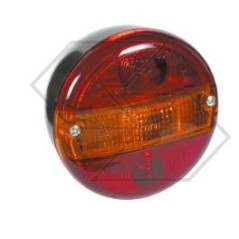 Luz trasera 3 luces izquierda 140x80mm para cabina de tractor agrícola A08129 | NewgardenAgri.com