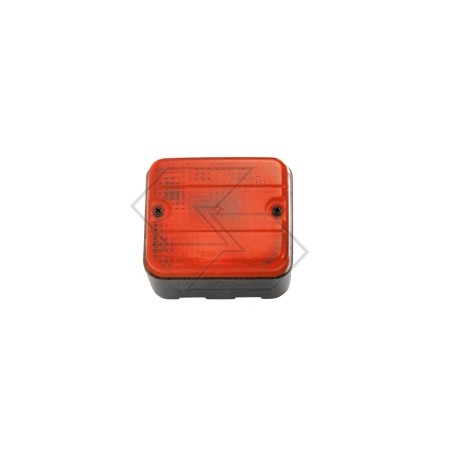 Red rear rear fog light for agricultural tractor | NewgardenAgri.com