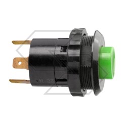 Illuminated push-button switch for agricultural tractor available in various colours