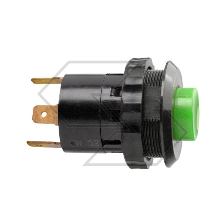 Illuminated push-button switch for agricultural tractor available in various colours