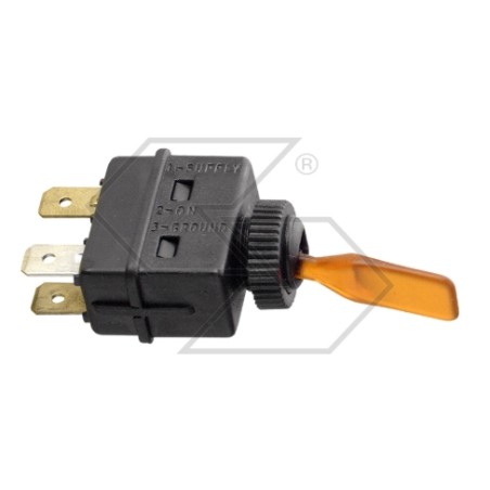 12V-10A luminous long lever switch for agricultural tractor in various colours