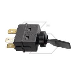 Non-luminous long-lever switch for agricultural tractor black colour | NewgardenAgri.com