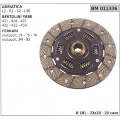 Clutch disc for ADRIATICA BERTOLINI YABE FERRARI 011336 | NewgardenAgri.com