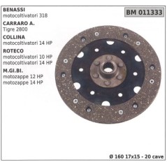 Kupplungsscheibe für BENASSI CARRARO A. HILL ROTECO M.GI.BI 011333 | NewgardenAgri.com