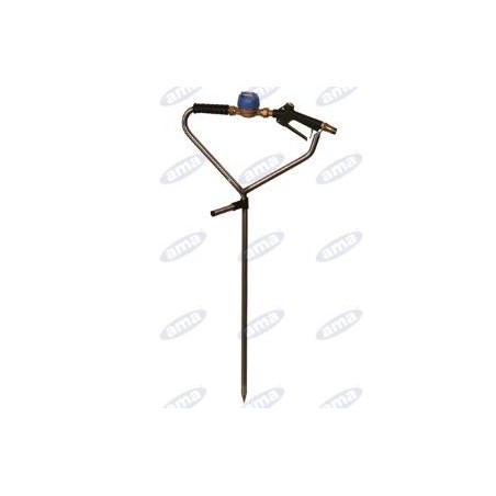 Injector pole with flow meter for agricultural and industrial washing 11120 | NewgardenAgri.com