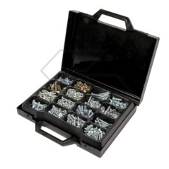 Galvanised screw assortment kit 800 pcs NEWGARDENSTORE for various light fittings | NewgardenAgri.com