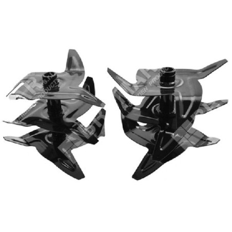 Lama destro e sinistro per motozappe NOVATEC COMPATIBILE - 047738 | NewgardenAgri.com
