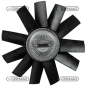 Ventilator mit viskostatischer Kupplung CNH KOMPATIBEL - 13289