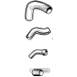 MANCHON DE POMPE À EAU POUR TRACTEURS LANDINI COMPATIBLE - 11702