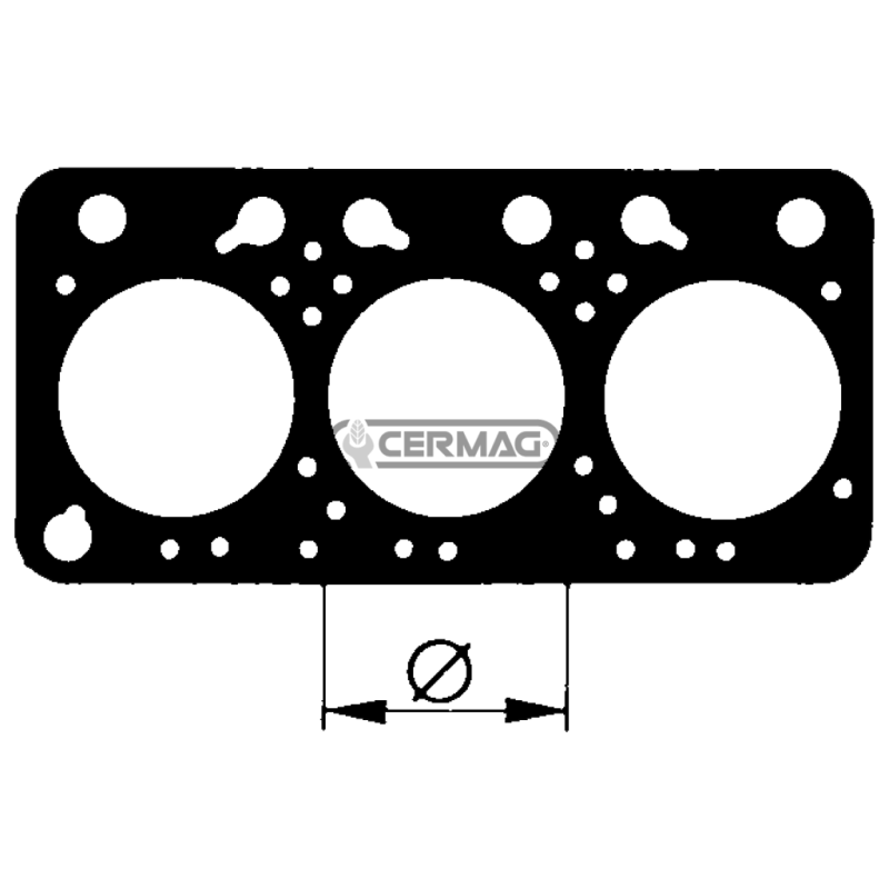 COMPATIBLE CYLINDER HEAD GASKET - 11519