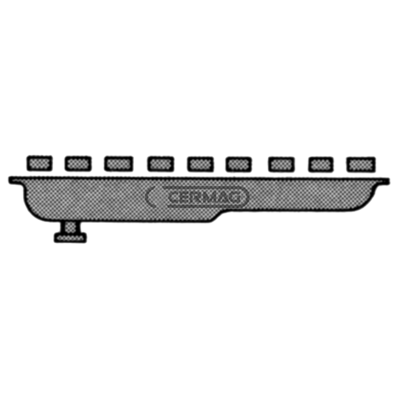 SET OF COMPATIBLE OIL PAN GASKETS - 11566