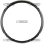 Ring gear for flywheel Z 127 COMPATIBLE - 13242
