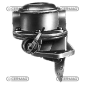 NAPHTA-FÖRDERPUMPE FÜR FORD, NEW HOLLAND KOMPATIBEL - 10541