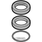 BAGUES D'ÉTANCHÉITÉ POUR TUBES DE TIGE DE TARAUDAGE COMPATIBLES - 10538