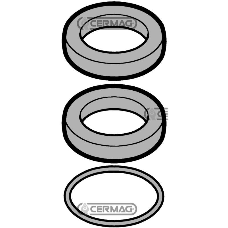 BAGUES D'ÉTANCHÉITÉ POUR TUBES DE TIGE DE TARAUDAGE COMPATIBLES - 10466