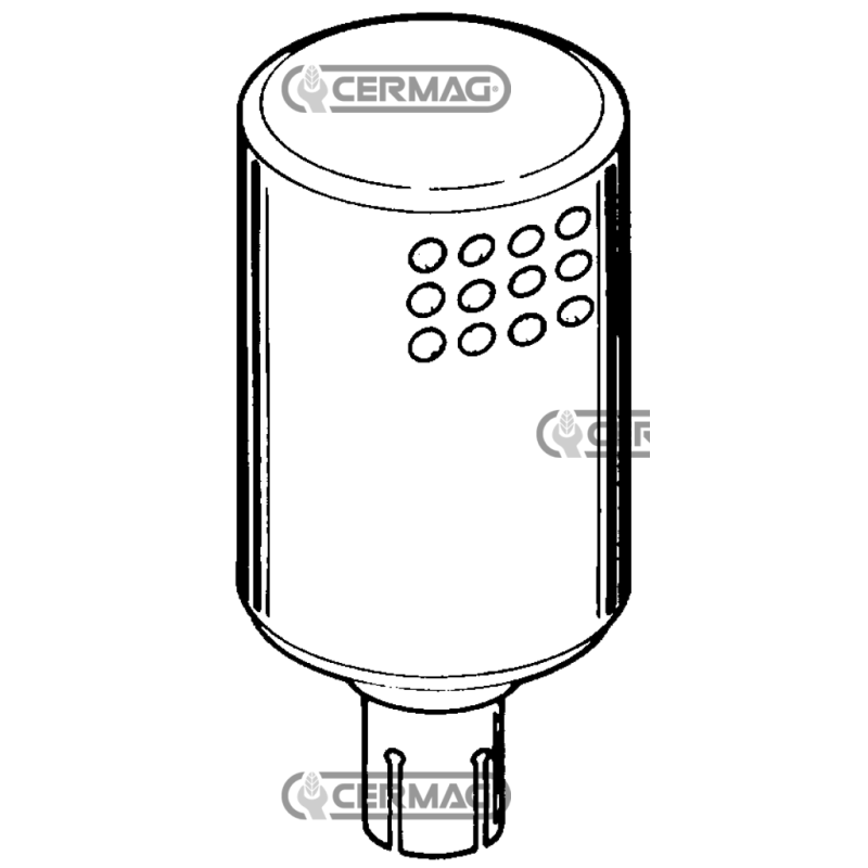 SILENCER - SHORT TYPE COMPATIBLE - 10875
