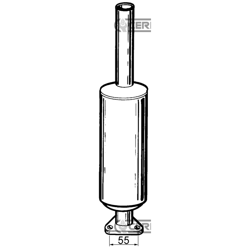 SILENZIATORE - TIPO CORTO COMPATIBILE - 11889