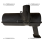 SILENCIEUX SOUS CAPOT AVEC COURBE Ø 80 mm COMPATIBLE - 12898