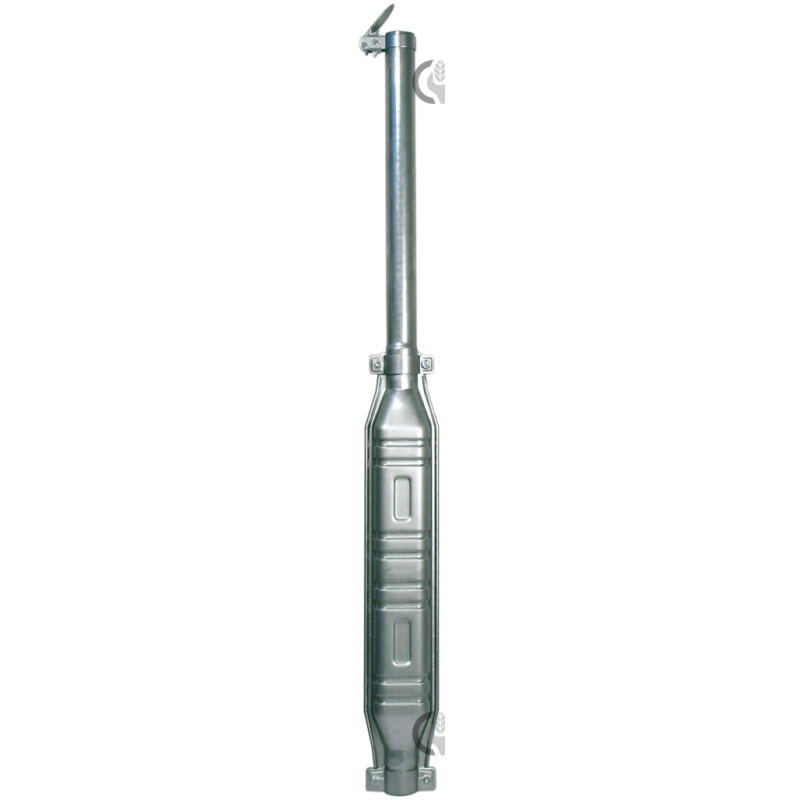 ALUMINUM COATED TITANIUM STEEL MUFFLERS - COMPATIBLE STRAIGHT TYPE - 12406