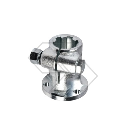 Spline hub 1" 3/8 with bolt and flange for ANNOVI COMET BERTOLINI pump | NewgardenAgri.com