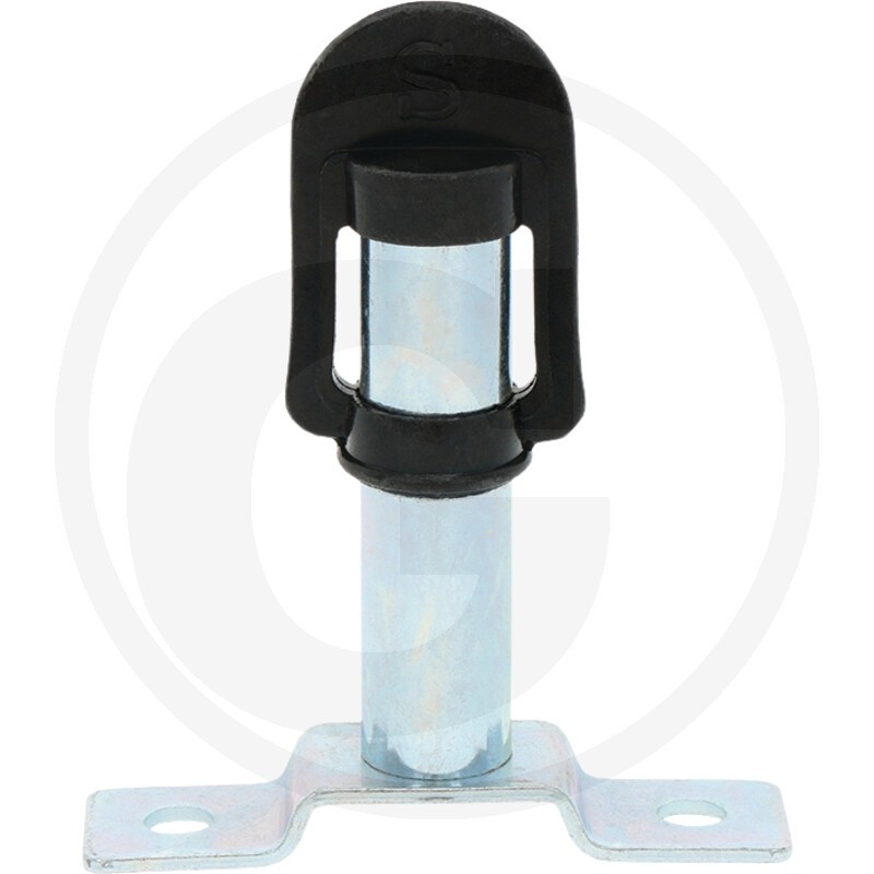 Pole to screw in with medium bracket for agricultural machine led beacon