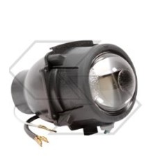 Elliptical headlight 1 light right and left dipped headlight for agricultural tractor | NewgardenAgri.com