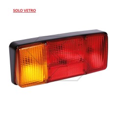 Left rear window for LAMBORGHINI agricultural machine light A28597 | NewgardenAgri.com