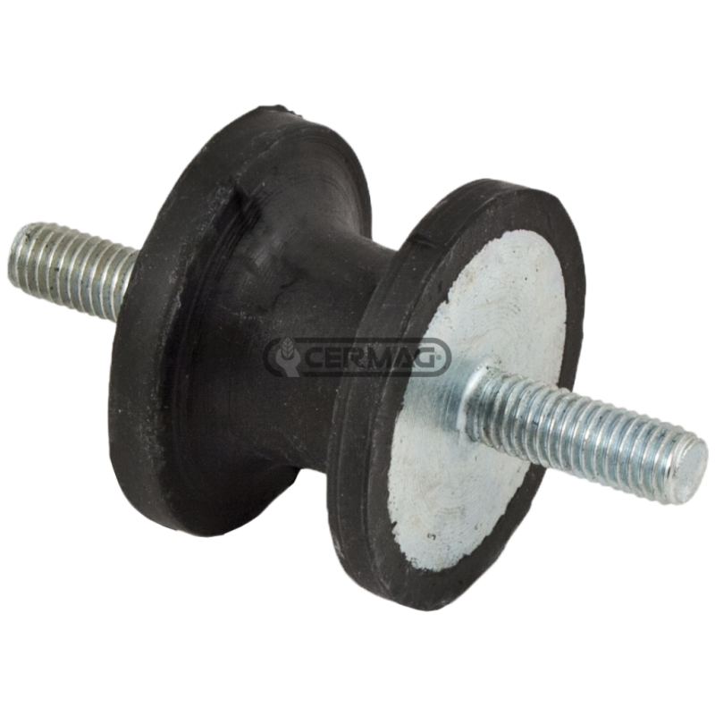 Antivibrante sgolato filettato MASCHIO/MASCHIO Diametro 24 mm Filetto M6x10 COMPATIBILE - 60150