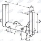 Verricello tipo sinistro per rimorchio e carribotte AMA 03533