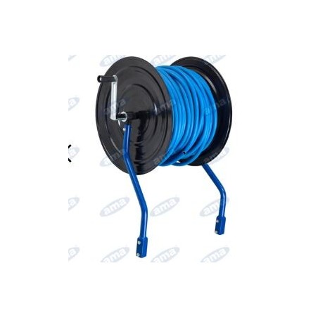 Hose reel for 130Lt wheelbarrow with 50mt of 8x13mm spraying hose 79192 | NewgardenAgri.com