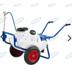 90Lt spraying wheelbarrow with 10 mt spraying hose 79195 | NewgardenAgri.com