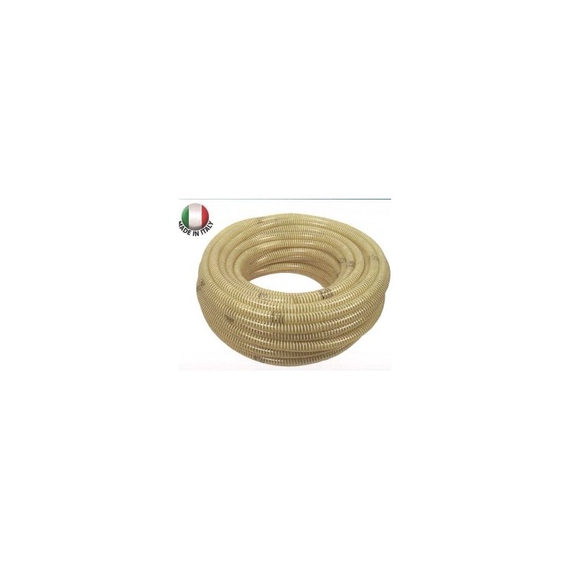 Non-toxic PVC spiral irrigation hose for food use 25 m Ø  internal 50 mm