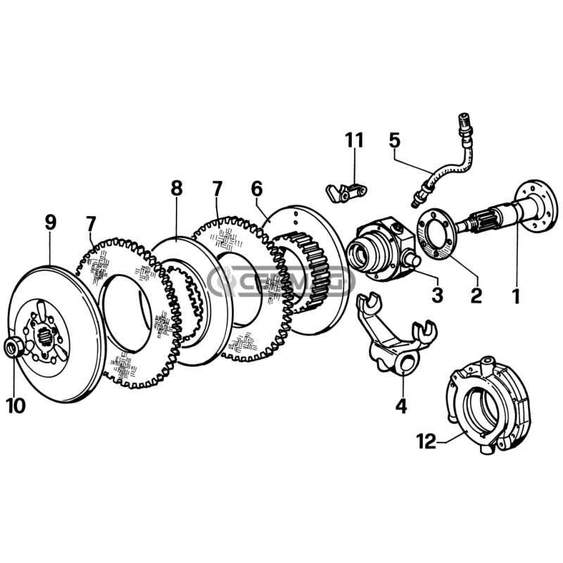 EMBRAYAGE FIAT, NEW HOLLAND - POMPE À HUILE COMPATIBLE - 62271