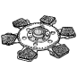 disco frizione per FIAT 880 880.4 COMPATIBILE - 15556