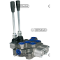 2-Hebel-Verteiler für CARRY OVER 3/4-Zoll-Gasanschlüsse DE-Schaltung – WENN KOMPATIBEL – 81574 2-Hebel-Verteiler für CARRY OVER 3/4-Zoll-Gasanschlüsse DE-Schaltung – WENN KOMPATIBEL – 81574