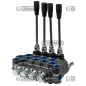 Distributore 4 leve predisposto per CARRY OVER Attacchi 1/2" Gas Circuito DE - DE - DE - SE COMPATIBILE - 81586