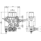 6-Hebel-Verteiler für CARRY OVER 3/8"-Gasanschlüsse DE-DE-DE-DE-DE-KOMPATIBLE Schaltung - 81590 6-Hebel-Verteiler für CARRY OVER 3/8"-Gasanschlüsse DE-DE-DE-DE-DE-KOMPATIBLE Schaltung - 81590