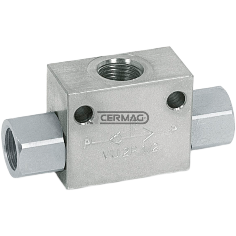 Vanne de sélection pour l'utilisation de deux pompes alternées Débit 45 l/min Raccordements 3/8" COMPATIBLE GAZ - 82220