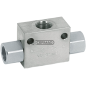 Selector valve for the use of two alternating pumps Flow rate 45 l/min Connections 3/8" GAS COMPATIBLE - 82220