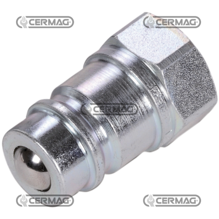 MALE ball quick coupling NS Series 1/2" coupling COMPATIBLE - 81204 | NewgardenAgri.com